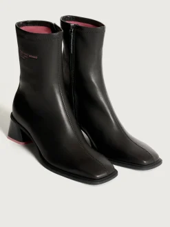 Stiefel Und Stiefeletten-HOFF DATE SCHWARZE STIEFELETTE MIT ABSATZ