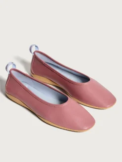 Flacher Schuh-HOFF GARNIER BALLERINA BURGUNDERROT