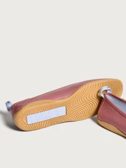 Flacher Schuh-HOFF GARNIER BALLERINA BURGUNDERROT