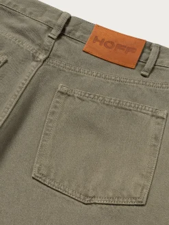 Hosen-HOFF KHAKI DENIM