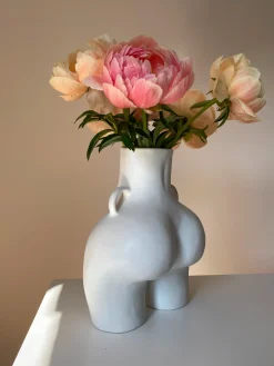Deko|Deko-HOFF LOVE HANDLES VASE WHITE
