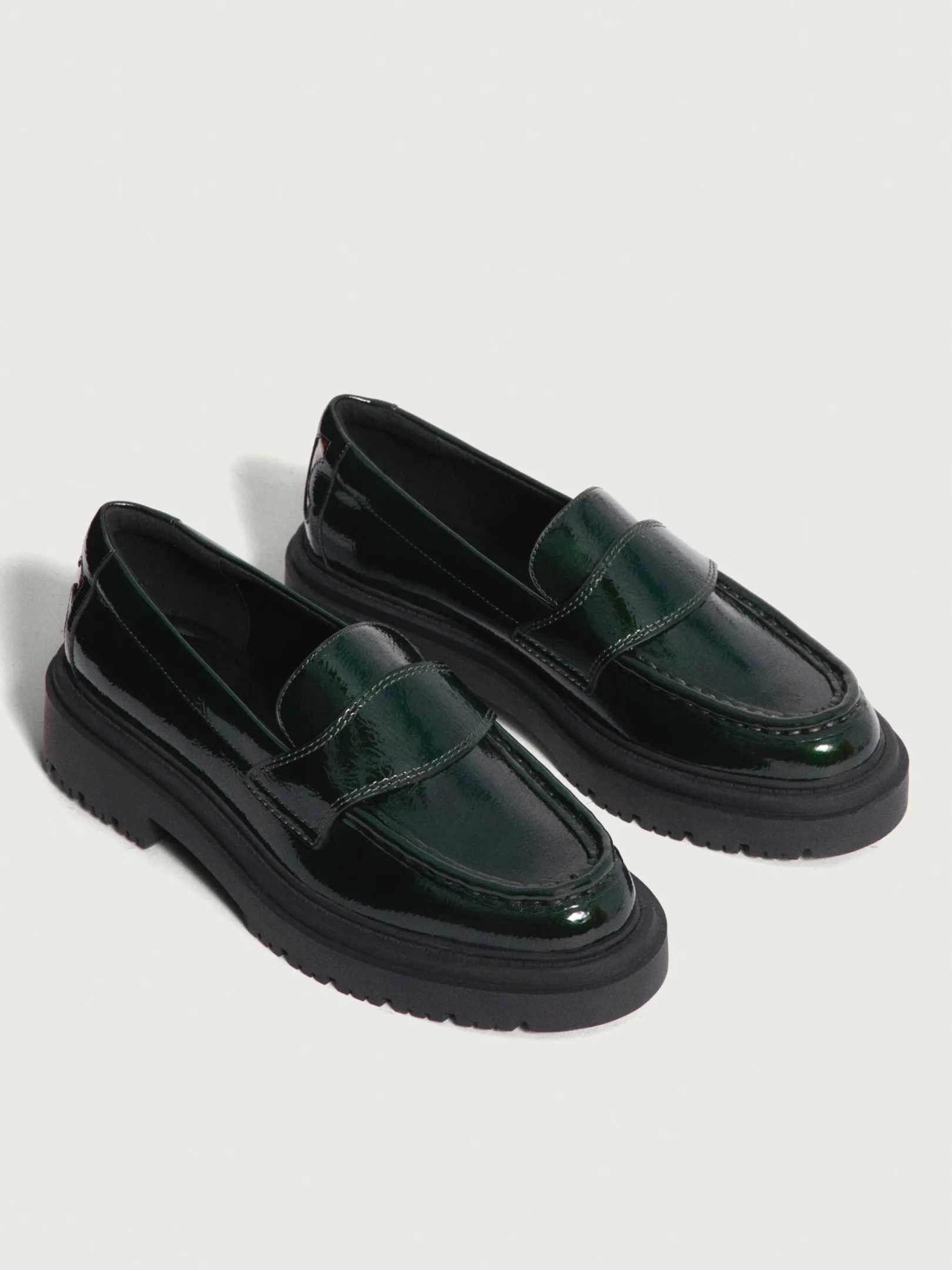 Flacher Schuh-HOFF MOKASSIN SCHOOL KHAKI