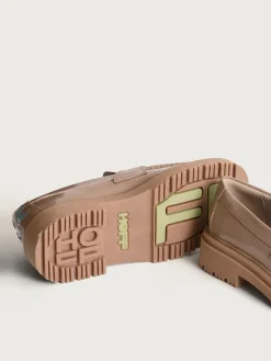 Flacher Schuh-HOFF MOKASSIN SCHOOL TAUPE
