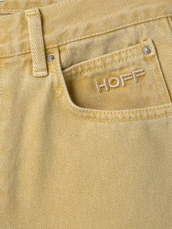 Hosen-HOFF MUSTARD DENIM
